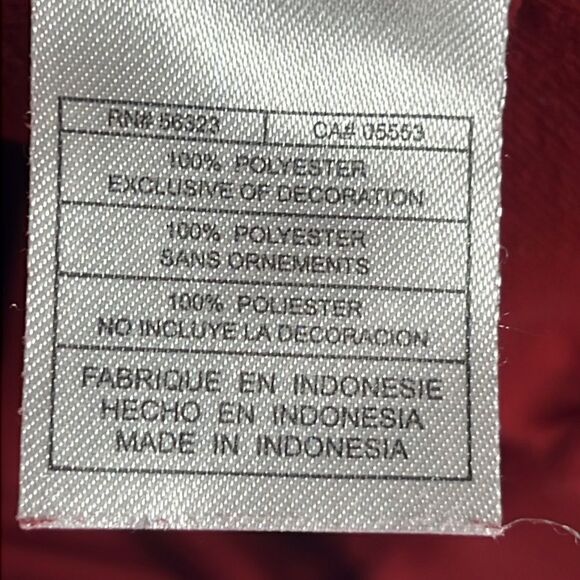 🔥🏈 Vintage OKLAHOMA SOONERS Nike Clima-Fit Quarter Zip Pullover Jacket Sz Lg - Picture 16 of 16